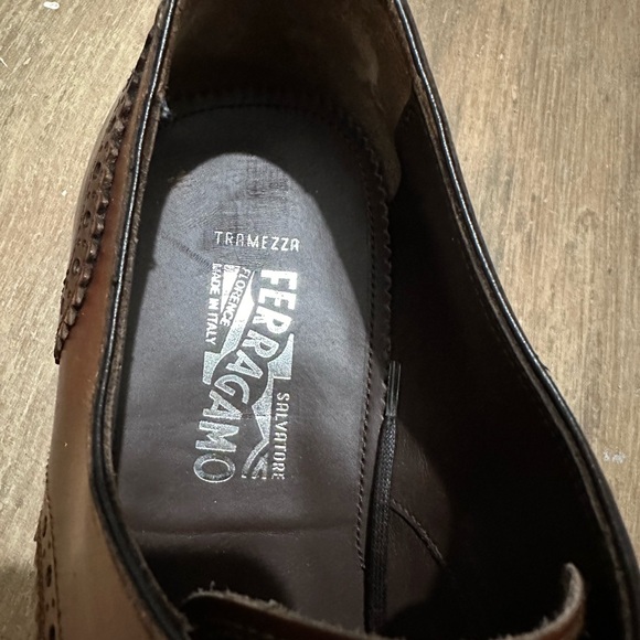 Ferragamo Bryant Brogue Lace Ups - Picture 9 of 11